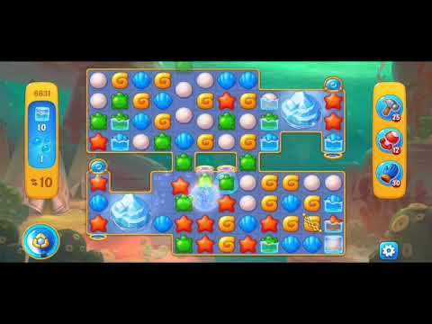 Fishdom 6631 Hard Level - NO 💣🧨💥