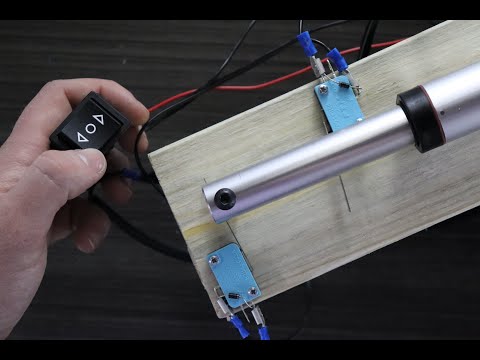 Restrict Stroke Length of Linear Actuators with External Limit Switch Kit