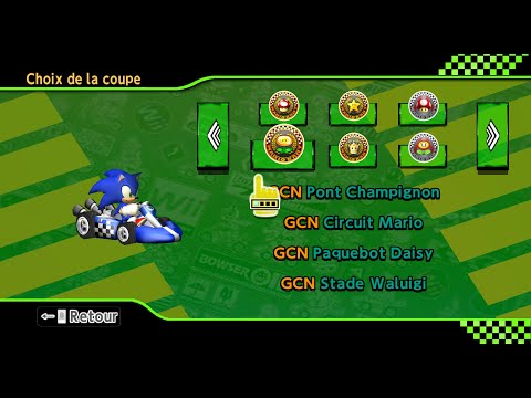 Mario Kart Wii Deluxe Green Edition 7.0.1 Coupe GCN Fleur