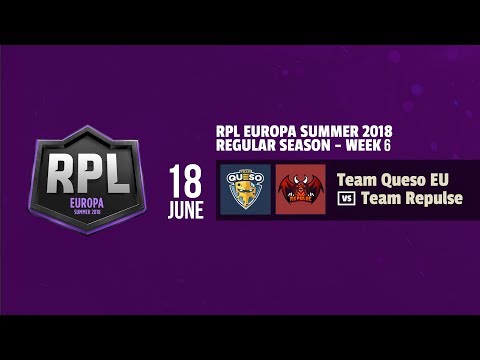 TEAMQUESO EU VS TEAM REPULSE - RPL EUROPA SUMMER 2018 - JORNADA 6| CLASH ROYALE | REVOL AIMAR |