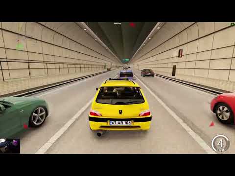 | Mavi Gri X Uzi X Taladro | Ölümle Yaşam Arasında | Assetto Corsa-Trafik Modu |LogitechG29 GamePlay