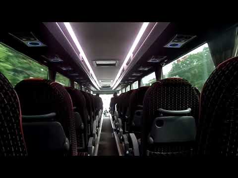 VanHool TX17 Astron Greenline Arriva the Shires 9002 YJ66FHX on Service 758 Kickdowns