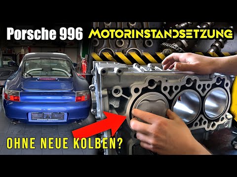 ALLES NEU? Porsche 911 996 3.4 L Motor-Instandsetzung mit Stahllaufbuchsen | Fahr doch