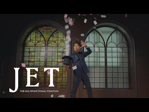 JET by Bond Lee - Kartenfontäne und Pyroeffekt