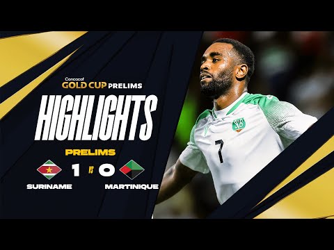 Suriname 1-0 Martinique 