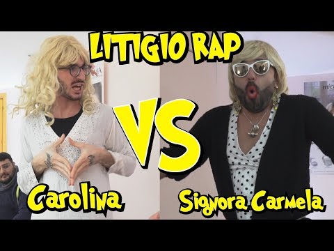 LITIGIO RAP Carolina VS Signora Carmela || DAL DOTTORE || - Carmine Migliaccio