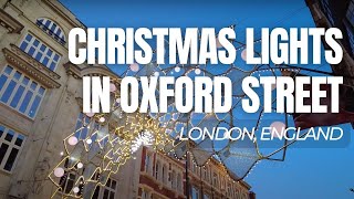 Christmas Lights in Oxford Street | Oxford Street | London | England | London at Christmas