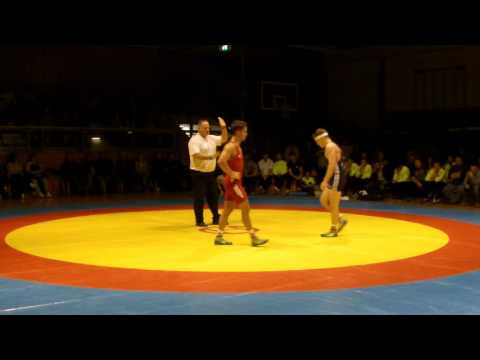 Gr  röm  75 kg Timur Seidel vs Florian Lamm Teil 1