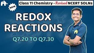Redox Reactions Class 11 Chemistry | Revised NCERT Solutions | Chapter 7 Questions 20-30