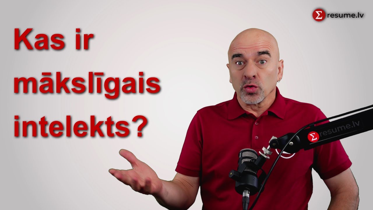 Kas ir mākslīgais intelekts