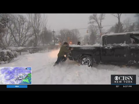 Bergen County Bearing Brunt Of Winter Storm.