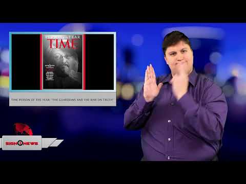 Time person of the year: "The Guardians and the War on Truth" (ASL - 12.11.18)