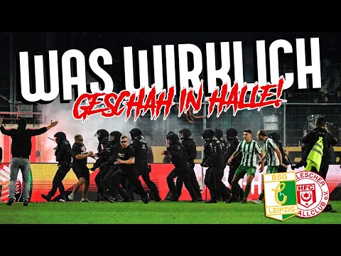 Halle vs. Chemie Leipzig: Was (wirklich) geschah...