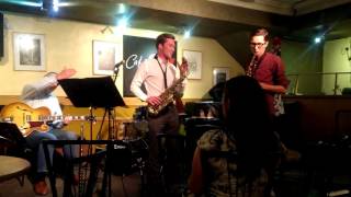 Blues jam with Easy Street jazz band