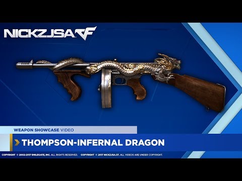 Thompson-Infernal Dragon (Weapon Showcase) | CROSSFIRE China