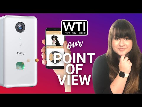 faroro Dog Camera with Treat Dispenser - WTI product video review