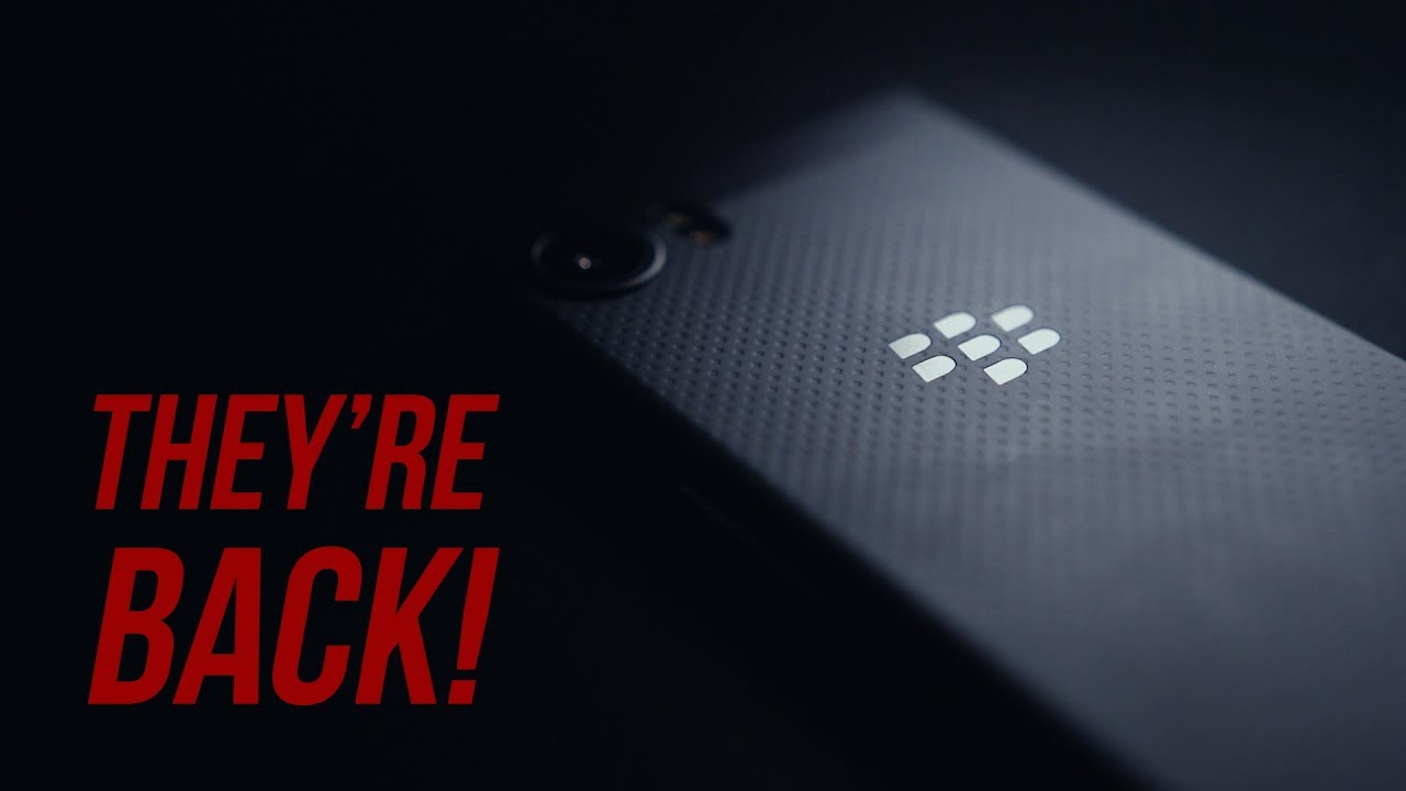 Back & Better Than Ever?  Blackberry KeyONE Black Edition Review!