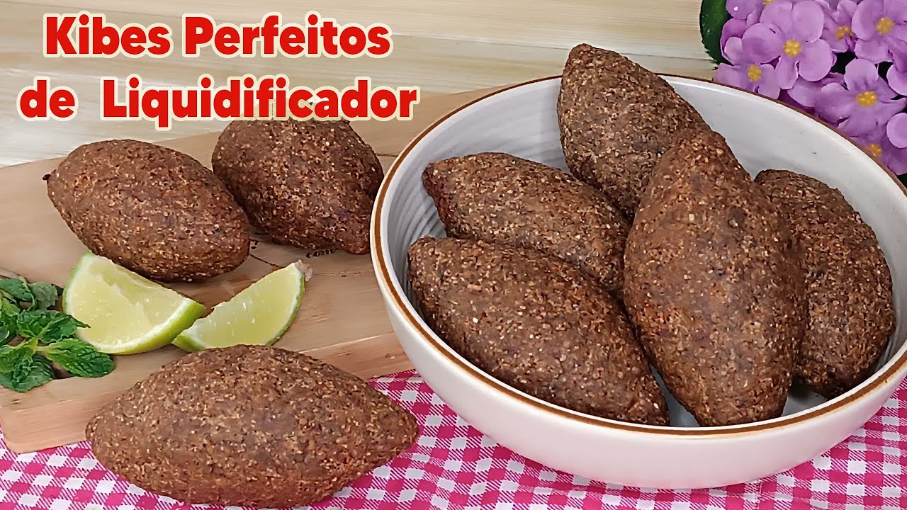 QUIBE DE LIQUIDIFICADOR MAIS FÁCIL E SABOROSO QUE EXISTE!