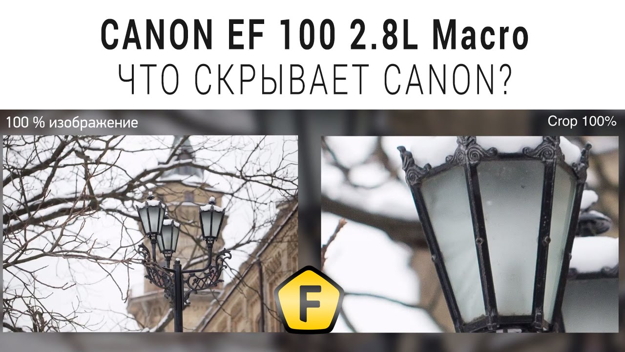 Объектив Canon EF 100mm f/2.8L Macro IS USM