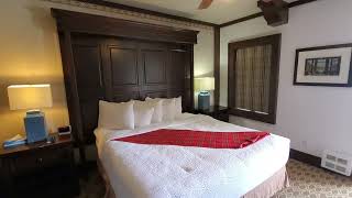 Prince Of Wales Hotel in Alberta, Canada Prince Suite inside and balcony view