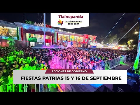 FIESTAS PATRIAS 2025 EN #NUESTRACIUDAD 