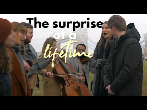 Flash Mob Proposal 🥹 with EXTRA SPECIAL REVEAL! 😱