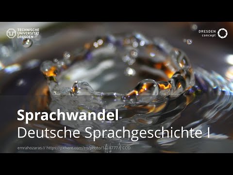 Historische Entwicklung des Deutschen I (VL "Sprachwandel") (TU Dresden // GSW)