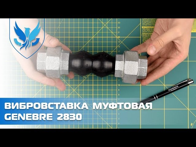 Компенсатор резиновый муфтовый Genebre 2830