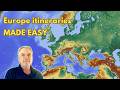 The 11 BEST European Travel Itineraries And How To Plan Them