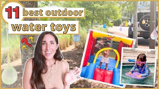 BEST OUTDOOR WATER TOYS FOR TODDLERS | Must Have Summer Toys
