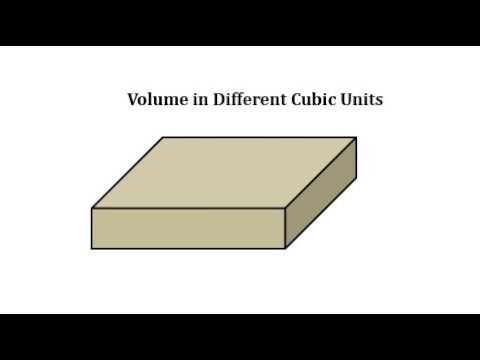 Part of a video titled App: Determine a Volume of a Box in Cubic Inches and Cubic Feet