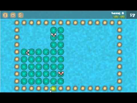Jumping Frog (like Xonix) Video