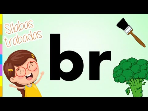 bra bre bri bro bru Sílabas trabadas  | Aprende a leer y escribir