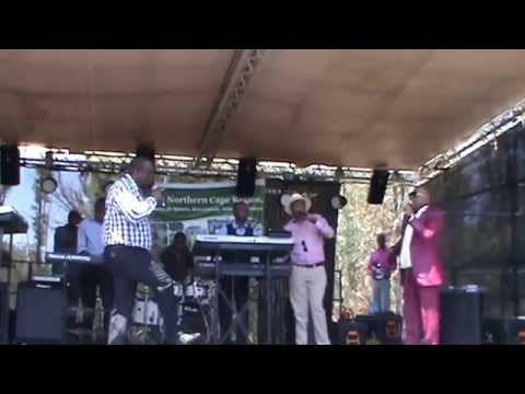 Thuso Motaung with Teboho Moloi and Sello Malete