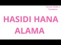 Yamoto Modern Taradance HASIDI Hana Alama