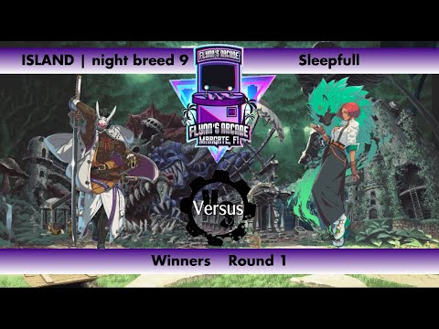Flynn's Arcade 078 Winners Round 1 - Banana_Van (Nagoriyuki) VS Sleepfull (Geovanna) Guilty Gear