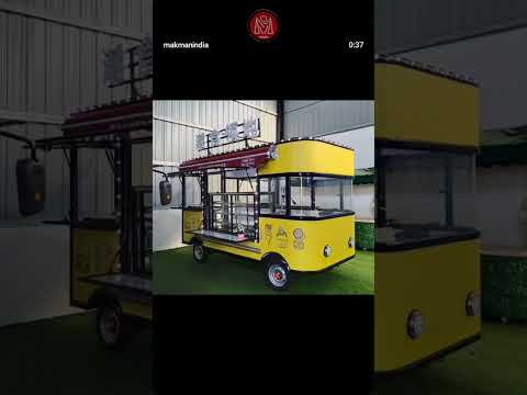 Stainless steel tea bun cart, load capacity: 500 kg