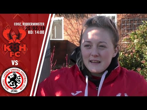 Harriers Ladies 5-1 Solihull Sporting 25/02/18: Amber Lawrence post-match