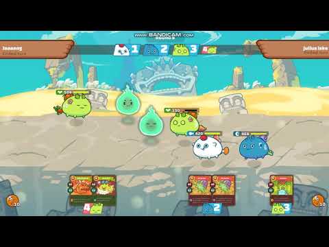 Insane 1v3 | Jobols Plant vs DAP 1800mmr Game play | Axie Infinity.