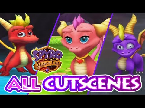 Spyro: A Hero's Tail All Cutscenes | Full Game Movie (PS2, Gamecube, XBOX)