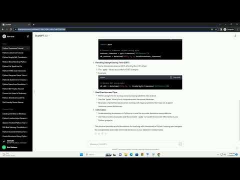 Python Difference Between Timezones