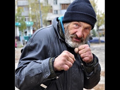 Подборка самых смешных бомжей (Угар)