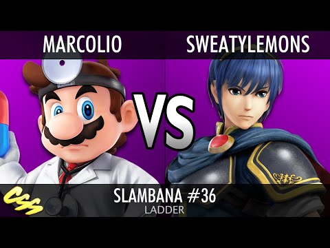 [Slambana #36] Smash 4 Ladder: Marcolio (Dr. Mario, Roy) vs. SweatyLemons (Marth)