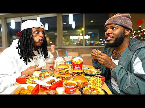 Chrisnxtdoor & Agent Go To Wendy's At 3AM..