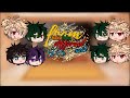 MHA Reacts BakuDeku From Different AU S React To Original And Villain AU No Part 2