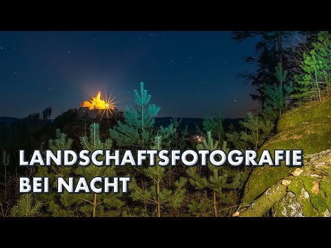 NACHTFOTOGRAFIE in dunklen WÄLDERN und funkelnden Sternen
