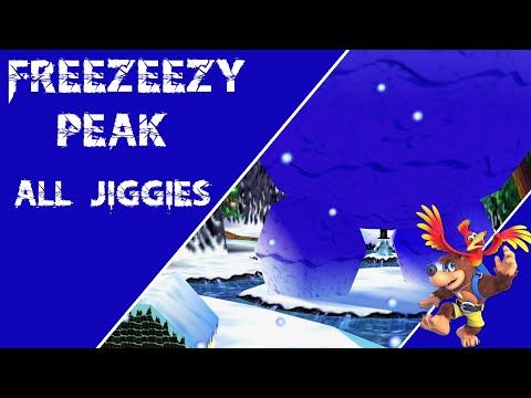 Banjo-Kazooie - Freezeezy Peak - All Jiggy Locations
