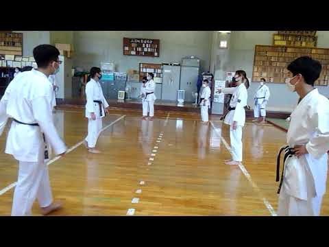 日本空手協会相州二宮 組手稽古