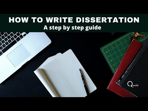 How to write a dissertation or thesis? A step by step guide to execute & write it
