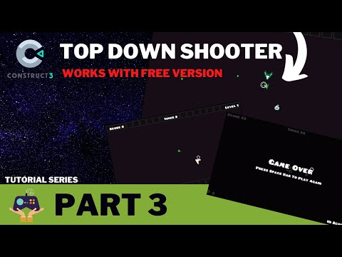 Construct 3 free version tutorial - Space Shooter Tutorial 3